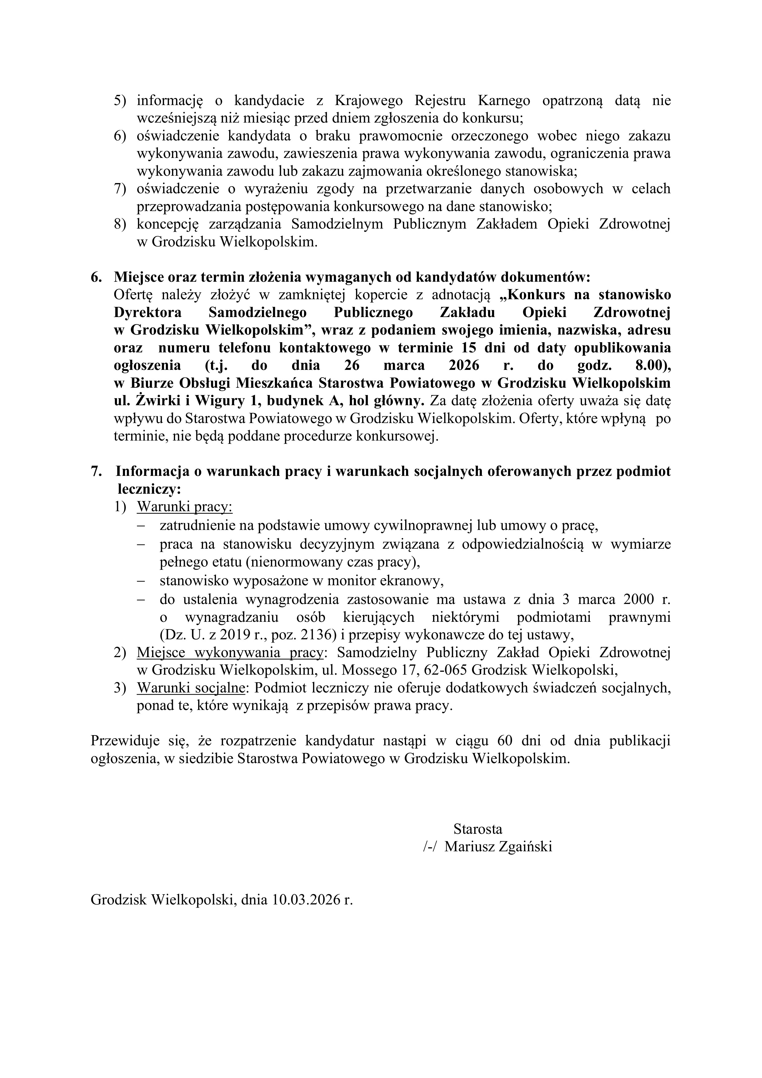 Ogłoszenie 2